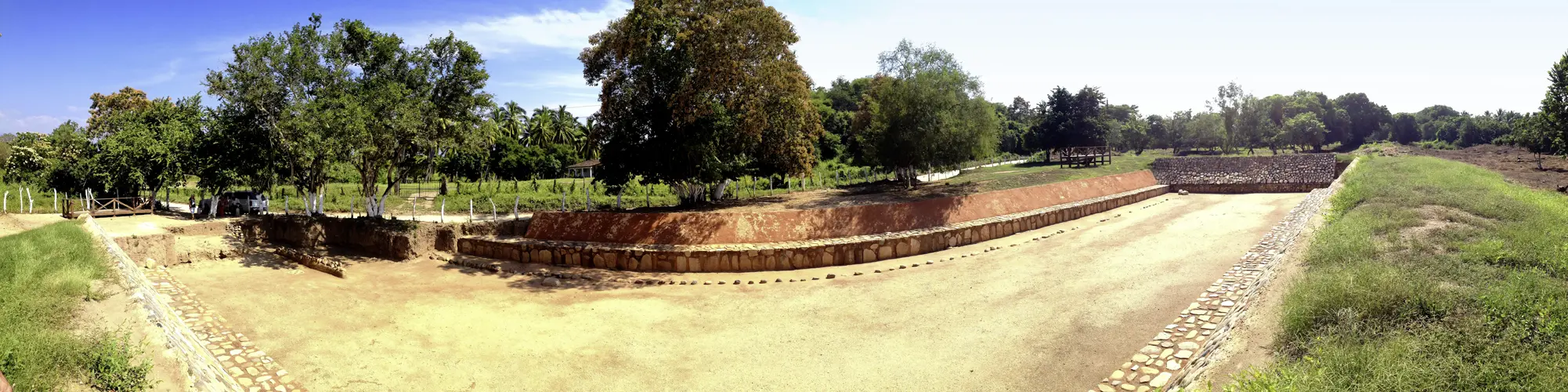Cancha de pelota en La Chole