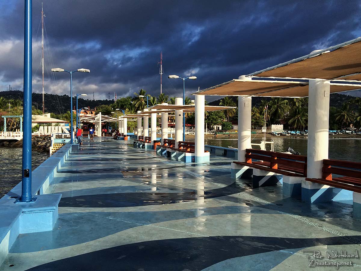 The Zihuatanejo Municipal Pier The Zihuatanejo Municipal Pier