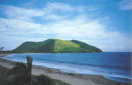 El Cerro de Guamilule at La Barra de Potosí El Cerro de Guamilule at La Barra de Potosí