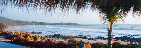 Playa Manzanillo between Playa Troncones and Playa Majahua, Guerrero, Mexico