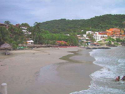 La Madera Beach, Zihuatanejo, Mexico